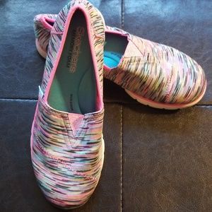 Girl's SKETCHERS Memory Foam Gel-Infused Sneaker